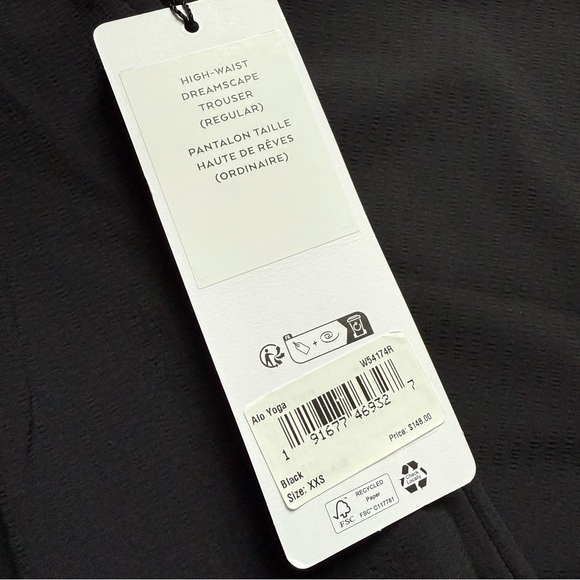 NWT Alo Dreamscape Wide Leg Trouser XXS - Picture 2 of 6